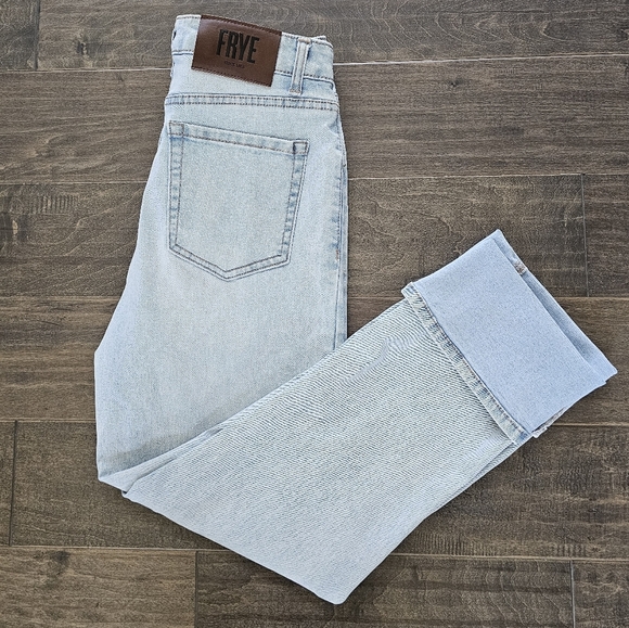 Frye Light Wash High-Rise Women's Jeans Sz 27/4 - Picture 6 of 9